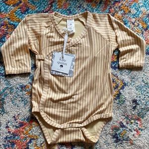 NWT Kate Quinn Bamboo Kimono Onesie 3-6 months